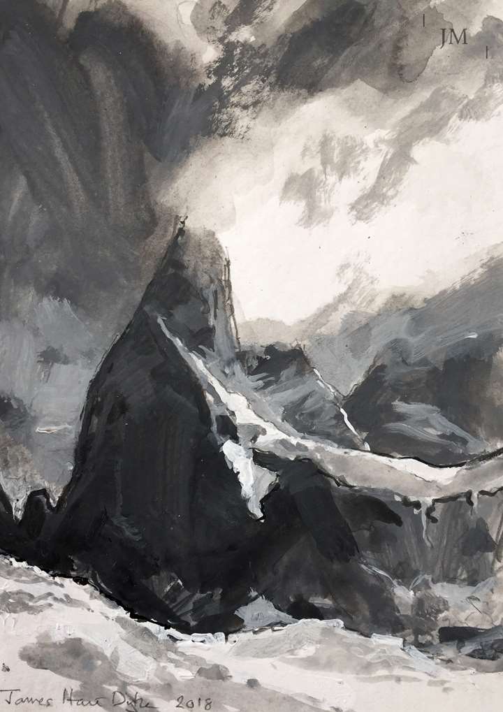 Cerro Poincenot and glacier